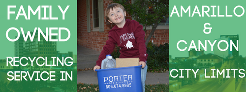 Porter Waste Solutions is a Family-Owned Recycling Service in Amarillo and Canyon, TX