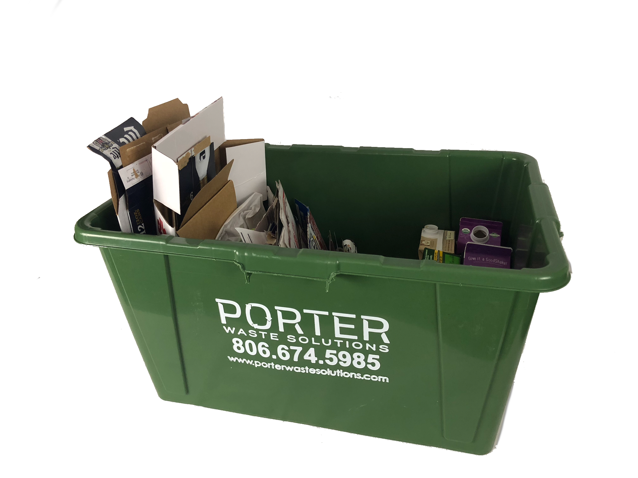 BI-WEEKLY RECYCLING START-UP FEE / MONTHLY SUBSCRIPTION WILL BE CREATE –  Porter Waste Solutions - Texas, image size:2048x1536
